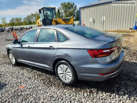 2019 Volkswagen Jetta S VIN 3VWCB7BU0KM128686 фото 2