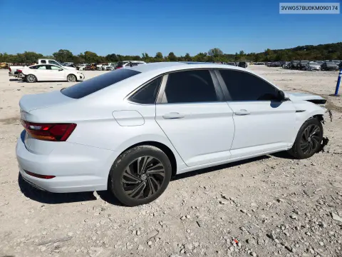 2019 Volkswagen Jetta Sel Premium VIN 3VWG57BU0KM090174 фото 3