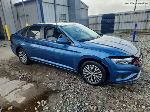 3VWCB7BU8LM007261 — 2020 Volkswagen Jetta, фото 4 с аукциона Copart 15.10.2026, Передняя часть