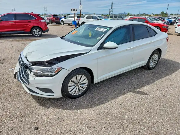 3VWC57BU3LM091416 — 2020 Volkswagen Jetta, Передняя часть (Front End), фото до ремонта