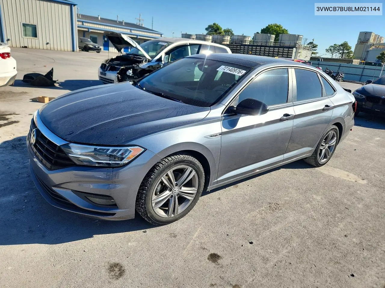 2020 Volkswagen Jetta S VIN 3VWCB7BU8LM021144 фото 1