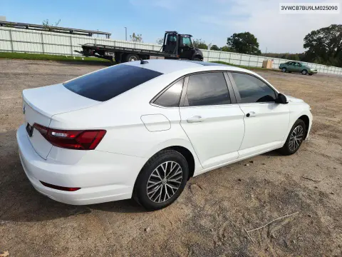 2020 Volkswagen Jetta S VIN 3VWCB7BU9LM025090 фото 3