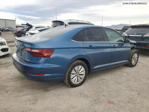 2020 Volkswagen Jetta S VIN 3VWC57BU8LM080203 фото 3