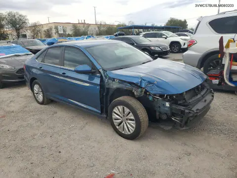 2020 Volkswagen Jetta S VIN 3VWC57BU8LM080203 фото 4