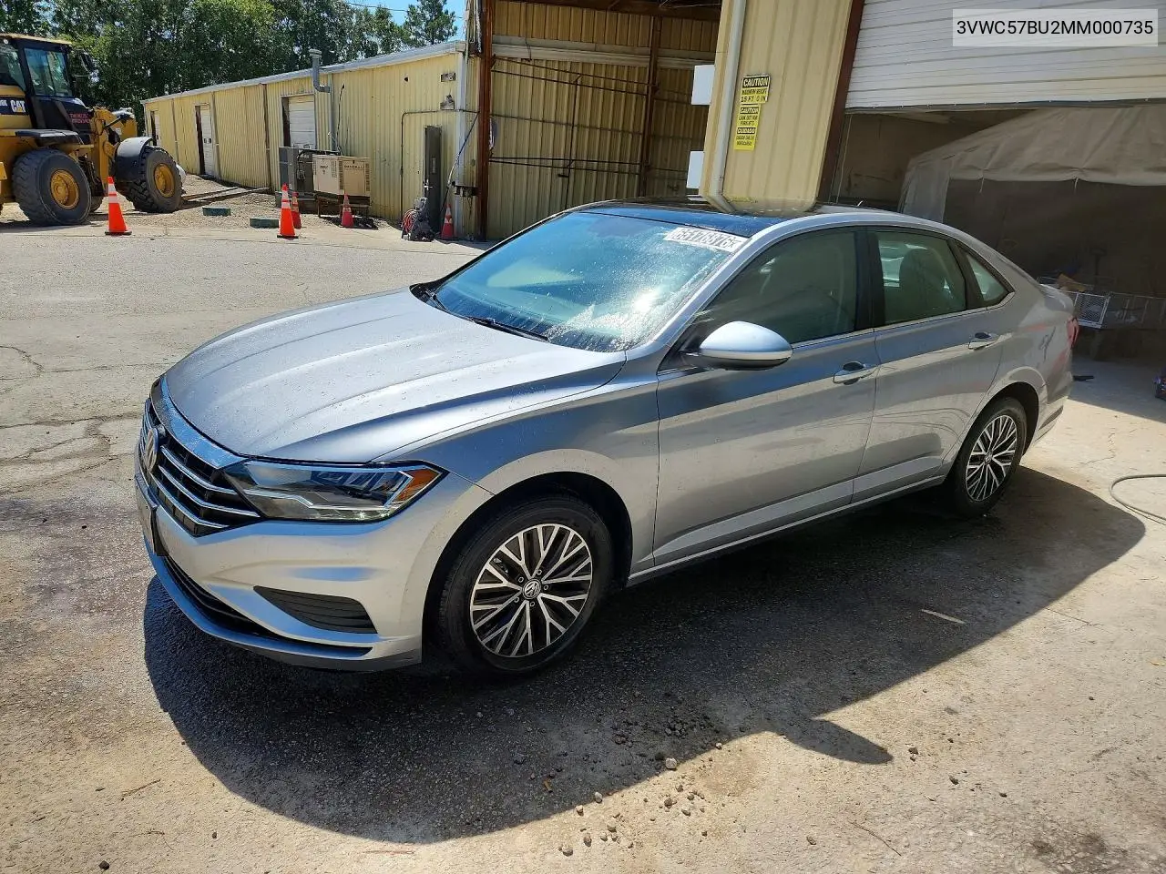 3VWC57BU2MM000735 Volkswagen Jetta 2021 — повреждение Мелкие вмятины и царапины, фото до ремонта