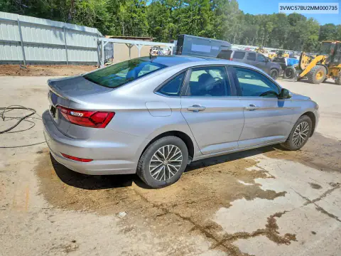 3VWC57BU2MM000735 — 2021 Volkswagen Jetta, фото 3 с аукциона Copart 15.10.2026, Мелкие вмятины и царапины