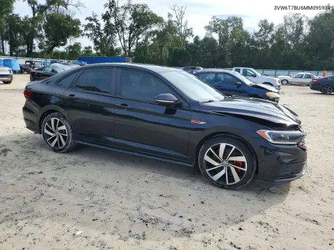 2021 Volkswagen Jetta Gli VIN 3VW6T7BU6MM095934 фото 4