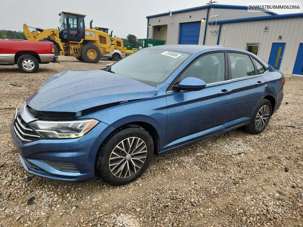 2021 Volkswagen Jetta S VIN 3VWC57BU8MM062866 фото 1