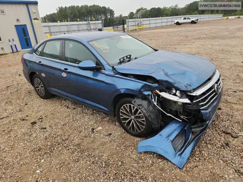 2021 Volkswagen Jetta S VIN 3VWC57BU8MM062866 фото 4