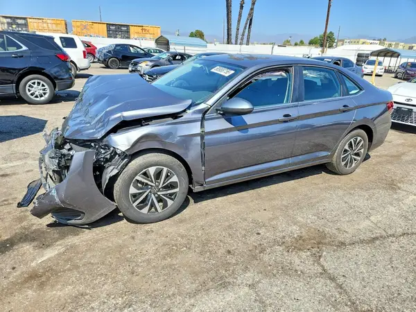 3VWCM7BU7NM014957 — 2022 Volkswagen Jetta, Передняя часть (Front End), фото до ремонта