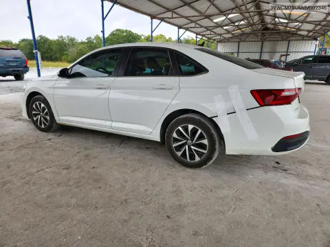 2022 Volkswagen Jetta S VIN 3VWCM7BU6NM002346 фото 2