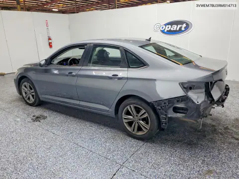 2024 Volkswagen Jetta Se VIN 3VWEM7BU3RM014713 фото 2