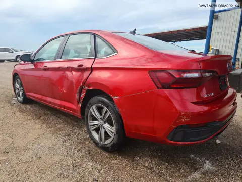 2024 Volkswagen Jetta Se VIN 3VW7M7BU0RM092164 фото 2
