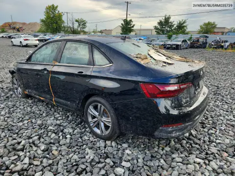 2024 Volkswagen Jetta Se VIN 3VWEM7BU5RM035739 фото 2