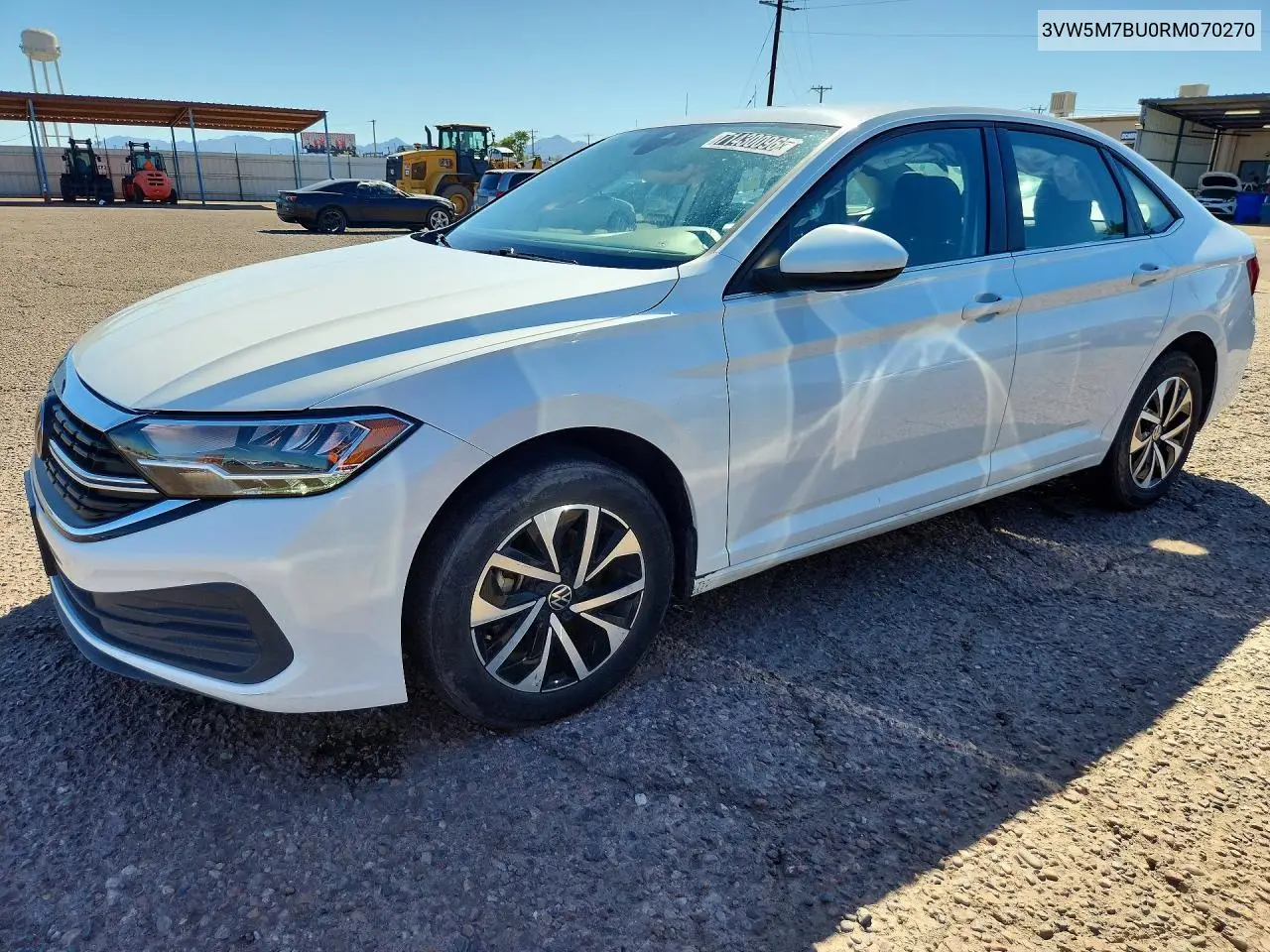 2024 Volkswagen Jetta S VIN 3VW5M7BU0RM070270 фото 1