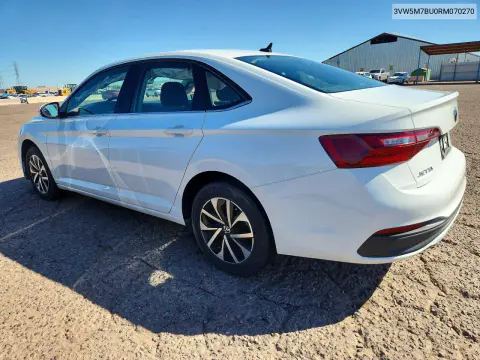 2024 Volkswagen Jetta S VIN 3VW5M7BU0RM070270 фото 2