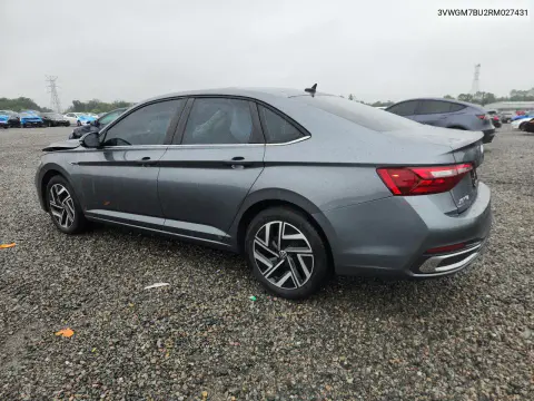 2024 Volkswagen Jetta Sel VIN 3VWGM7BU2RM027431 фото 2