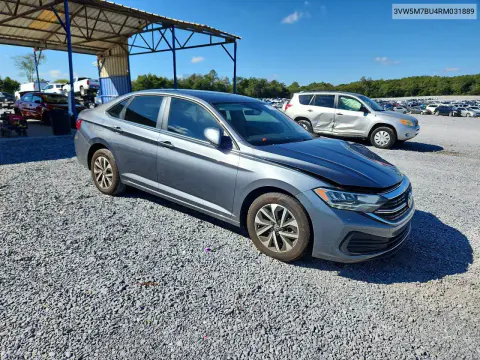2024 Volkswagen Jetta S VIN 3VW5M7BU4RM031889 фото 4