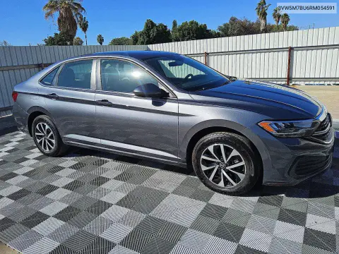 2024 Volkswagen Jetta S VIN 3VW5M7BU6RM054591 фото 4