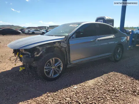 2024 Volkswagen Jetta Se VIN 3VW7M7BU6RM090502 фото 1