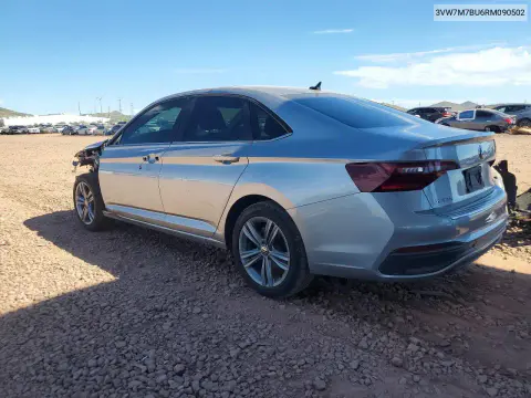 2024 Volkswagen Jetta Se VIN 3VW7M7BU6RM090502 фото 2