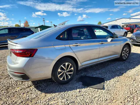 2024 Volkswagen Jetta S VIN 3VW5M7BU5RM102792 фото 3