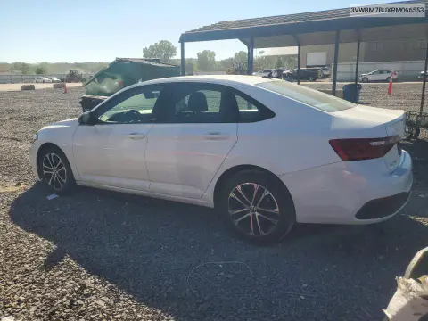 2024 Volkswagen Jetta Sport VIN 3VWBM7BUXRM066553 фото 2