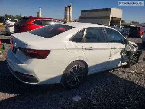 2024 Volkswagen Jetta Sport VIN 3VWBM7BUXRM066553 фото 3