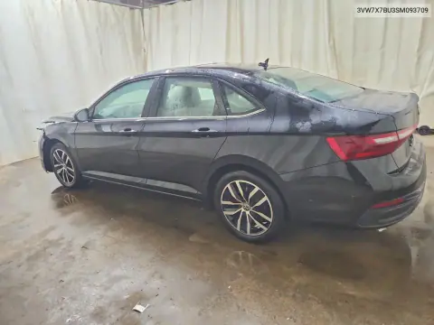 2025 Volkswagen Jetta Se VIN 3VW7X7BU3SM093709 фото 2