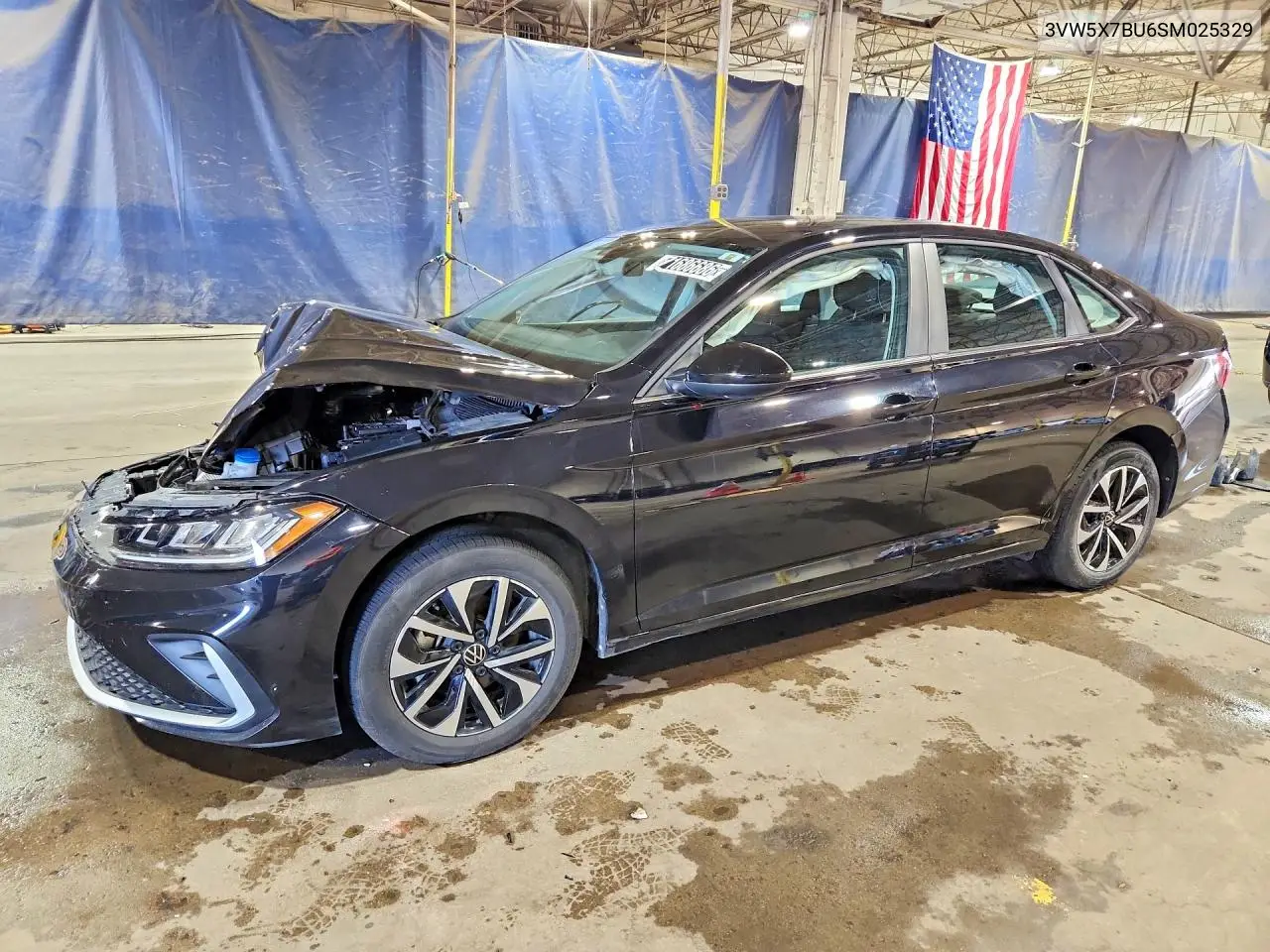 3VW5X7BU6SM025329 Volkswagen Jetta 2025 — повреждение Передняя часть, фото до ремонта