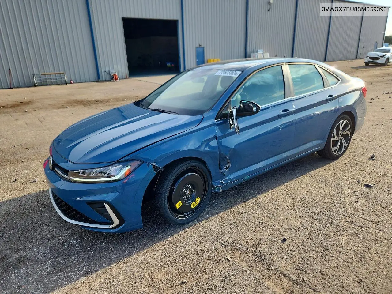 2025 Volkswagen Jetta Sel VIN 3VWGX7BU8SM059393 фото 1