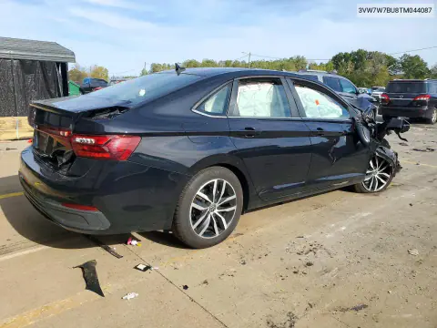 2026 Volkswagen Jetta Se VIN 3VW7W7BU8TM044087 фото 3