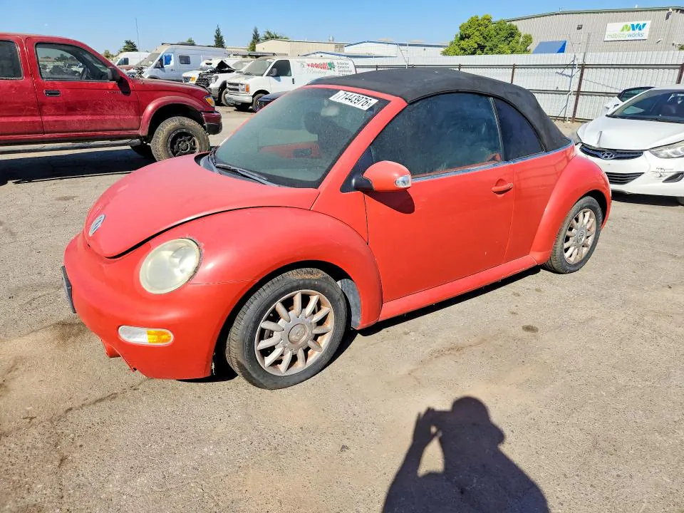 2004 VOLKSWAGEN NEW BEETLE VIN 3VWCM31Y24M316555 фото 1