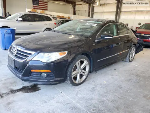 WVWNN7AN3CE514698 — 2012 Volkswagen Passat CC, Задняя часть, фото до ремонта