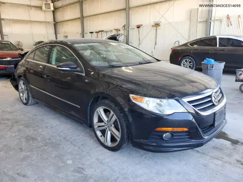 2012 Volkswagen Cc Sport VIN WVWNN7AN3CE514698 фото 4