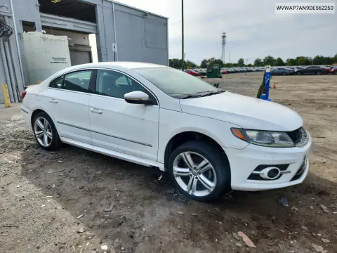 2013 Volkswagen Cc Sport VIN WVWAP7AN9DE562250 фото 4