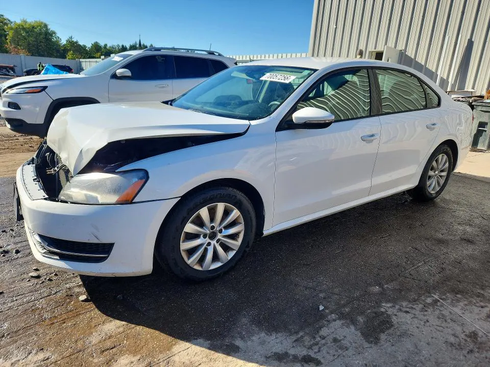 2012 VOLKSWAGEN PASSAT VIN 1VWAH7A35CC066445 фото 1