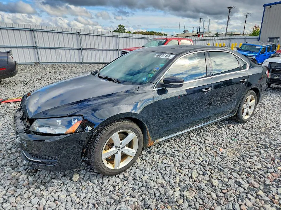 2013 VOLKSWAGEN PASSAT VIN 1VWBH7A31DC006877 фото 1