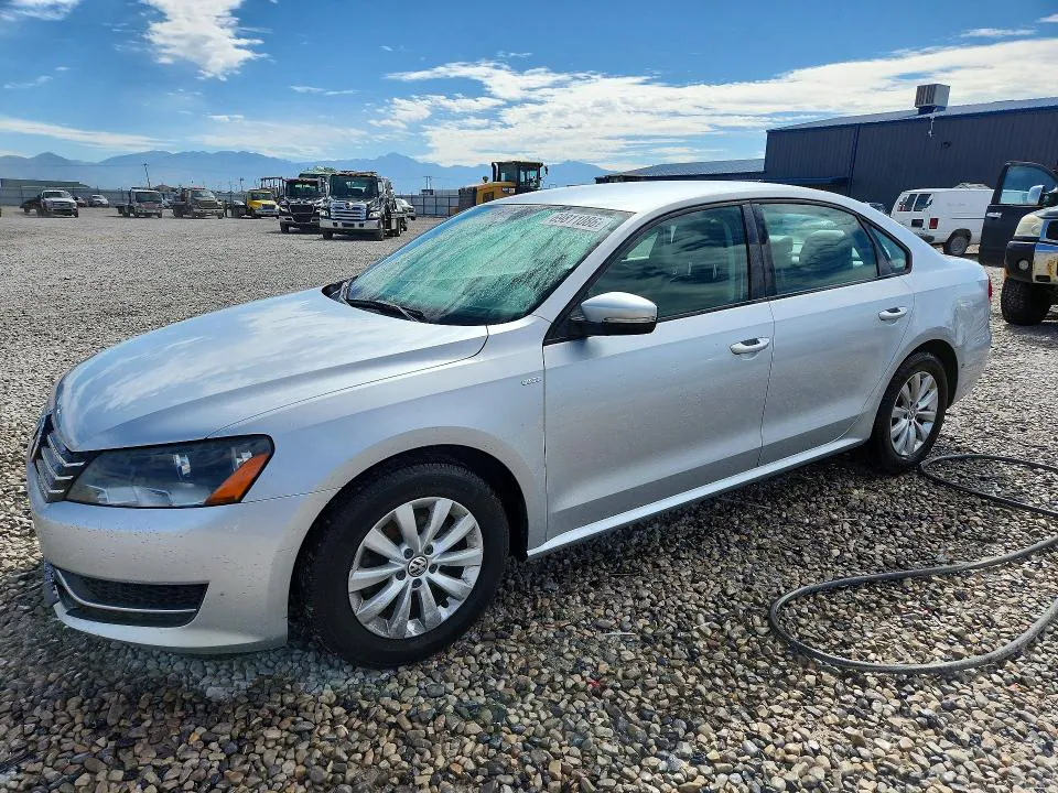 2014 VOLKSWAGEN PASSAT VIN 1VWAT7A37EC028250 фото 1