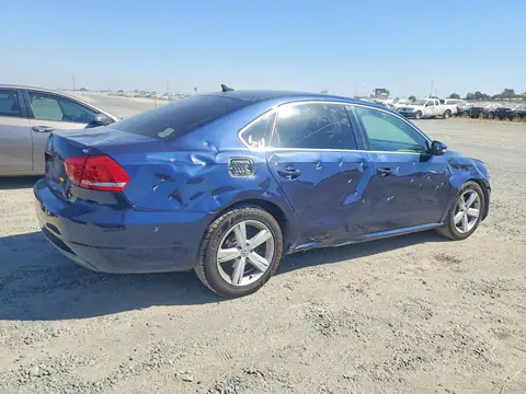 2014 Volkswagen Passat VIN 1VWBP7A34EC011687 фото 3