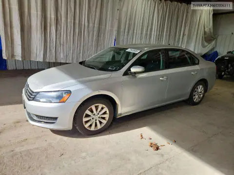 1VWAP7A36EC006311 — 2014 Volkswagen Passat, Передняя часть, фото до ремонта
