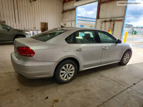 2014 Volkswagen Passat VIN 1VWAP7A36EC006311 фото 3