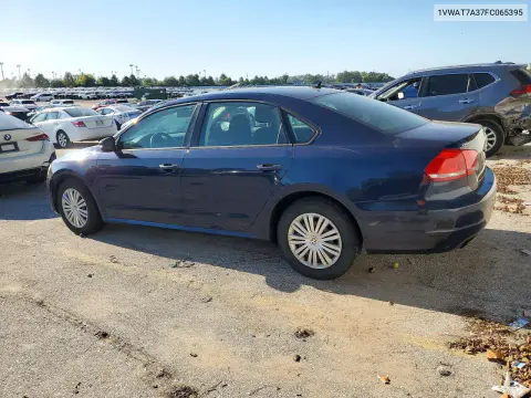 2015 Volkswagen Passat S VIN 1VWAT7A37FC065395 фото 2