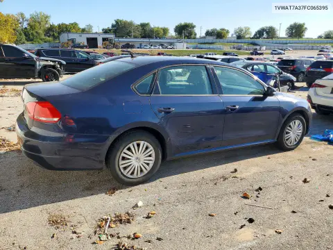 2015 Volkswagen Passat S VIN 1VWAT7A37FC065395 фото 3