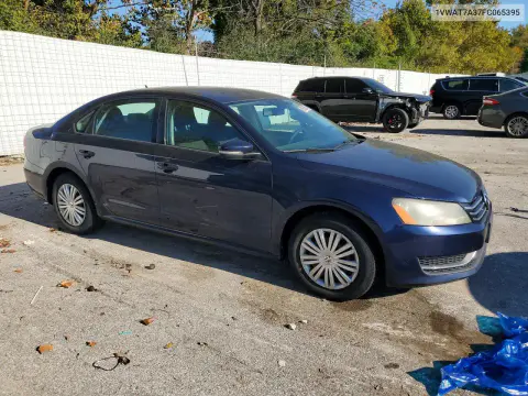 2015 Volkswagen Passat S VIN 1VWAT7A37FC065395 фото 4