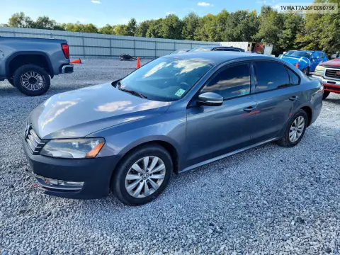 1VWAT7A36FC090756 — 2015 Volkswagen Passat, Передняя часть, фото до ремонта