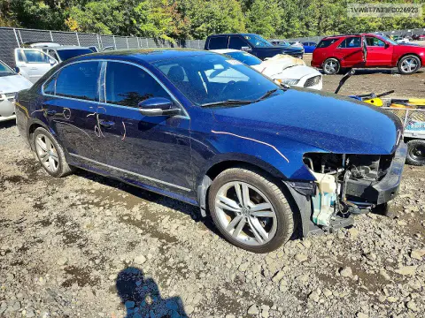 2015 Volkswagen Passat Se VIN 1VWBT7A33FC026923 фото 4