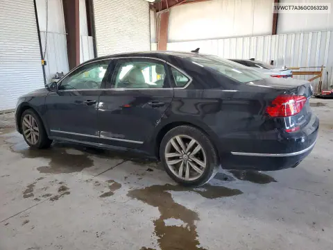 2016 Volkswagen Passat Sel VIN 1VWCT7A36GC063230 фото 2