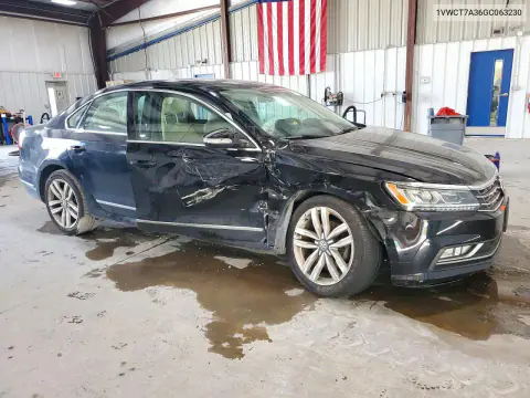 2016 Volkswagen Passat Sel VIN 1VWCT7A36GC063230 фото 4