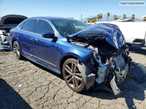 2016 Volkswagen Passat S VIN 1VWAT7A38GC066055 фото 4